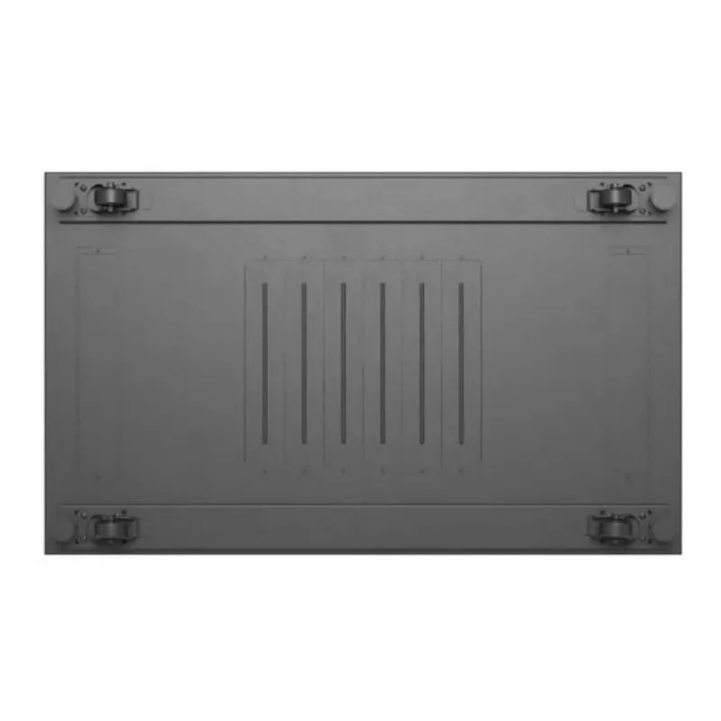 Szafa rack 19 cali LANBERG 22U 600x1000 mm, czarna, szklane drzwi przednie i tylne