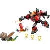 LEGO zestaw konstrukcyjny Sonic the Hedgehog 77005 Knuckles kontra Dr Eggman Egg Crusher Mech, 350 szt., wiek 8+