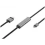ALOGIC Ultra - Adapterkabel - 24 pin USB-C, USB-C (nur Spannung) zu HDMI männlich - 2,0m - abgeschirmt - Space-grau - USB-Stromversorgung (100 W), unt