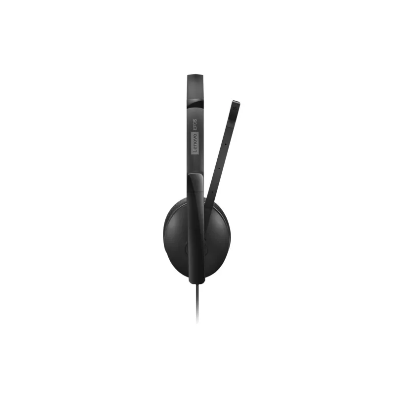 Lenovo 4XD1M45627 headphones/headset Wired Head-band USB Type-C Czarny