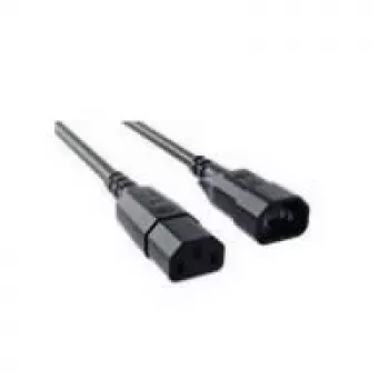 Kabel zasilający Bachmann 356.119 Czarny 0,5 m C14 C13