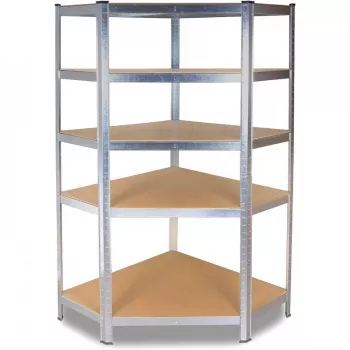 Regał do przechowywania narzędzi ogrodowych Top e shop Rack GC9030 — Stal ocynkowana i MDF, 900x300x1800 mm, wolnostojący/montaż ścienny, 875 kg udźwigu