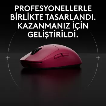 Logitech G PRO 2 - Mysz - Gaming - dla prawo- i leworęcznych - optyczna - 8 przycisków - Bezprzewodowa, Przewodowa - 2,4 GHz, USB - Odbiornik USB Logitech LIGHTSPEED - różowa (910-007310)