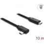 Kabel DELOCK active optical USB Type-C 10 Gbps, kątowy, wtyk do wtyku, 10 m