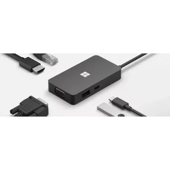 Stacja dokująca Microsoft 1E4-00002 Czarny
