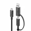 ALOGIC Elements Series Kabel USB-C do USB-C z adapterem USB-A 1,2 m 5 A 10 Gb/s