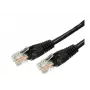 Kabel Patchcord kat.6A RJ45 UTP 1m czarny