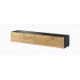 Cama TV Stand VIGO '180' 30/180/40 Czarny/wotan oak