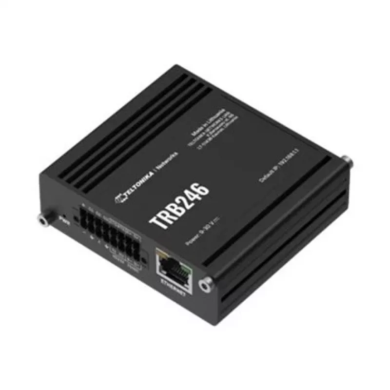 Router przemysłowy Teltonika, bramka IoT LTE TRB246 Cat 4, 1x RJ45 100 Mb/s, IP30
