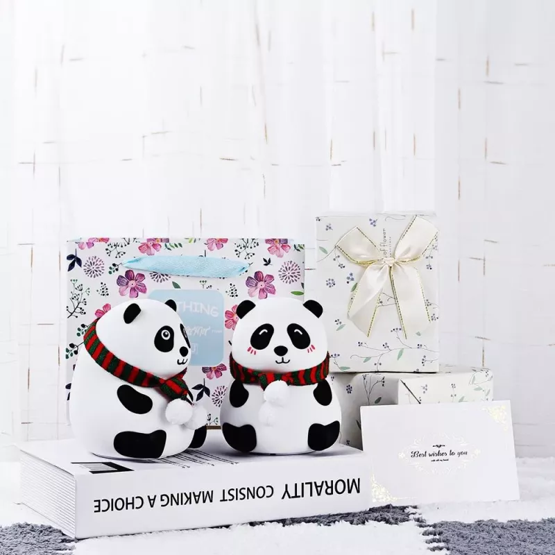 Lampa stołowa Tellur Panda TLL441181 LED przenośny nocnik zasilany bateriami