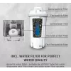 Caso Turbo Hot Water Dispenser | HW 616 | Dystrybutor wody | 2600 W | 2,5 L | Tworzywo sztuczne/Stal nierdzewna | Czarny/Stal nierdzewna