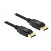 DeLOCK - Kabel DisplayPort - DisplayPort (M) do DisplayPort (M) - 1,5 m - obsługa 4K - czarny (85508)