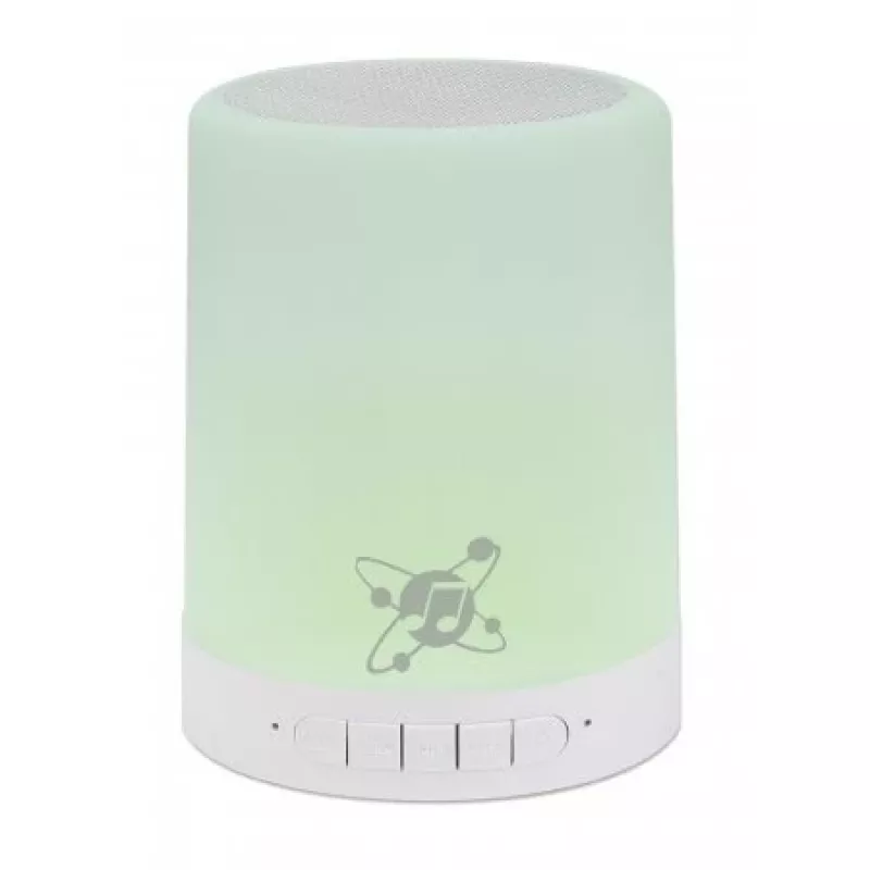 Manhattan Sound Science Głośnik Bluetooth, Czas odtwarzania 5 godzin, Zasięg 10 m, Czytnik kart microSD (32 GB), Złącze Aux 3.5 mm, Moc wyjściowa 3 W, Kabel ładujący USB-A w zestawie, Bateria 1200 mAH, Bluetooth v5, Wbudowany wieszak, Biały, 3 lata gwarancji