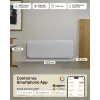 Mill Invisible Smart WiFi Heater | PA2000WIFI4 | Panel Heater | 2000 W | Do pomieszczeń do 24-28 m² | Biały | IPX4