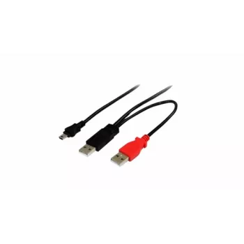 Kabel USB Elotouch E796577 — USB A na USB A / Mini-USB A, 2,5 m, czarny