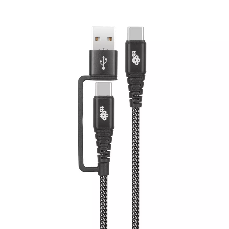 Kabel USB A do C TB AKTBXKUCTOA120B 1,2 m, czarny