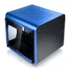 Obudowa Mini-ITX RAIJINTEK METIS EVO TG — Szkło hartowane, Niebieska