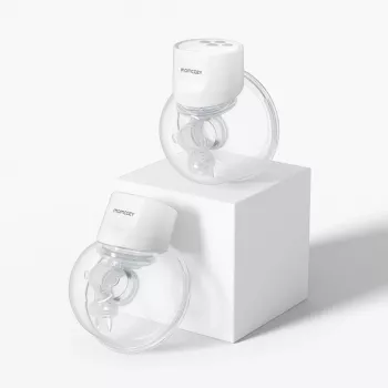 Momcozy S12 Pro Podwójny elektryczny laktator szary, 180 ml
