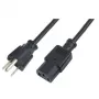 Kabel zasilający LogiLink NEMA5-15P - IEC 60320-1 C13 1.8m