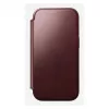 Etui na telefon Nomad Modern Leather Folio dla Apple iPhone 17 Pro, 6,3 cala (16 cm), skóra bordowa