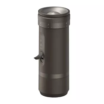Młynek do kawy żarnowy OUTIN Outin Fino Czarny — żarna stożkowe, pojemność 25 g, Ø 7,3 cm, wysokość 199 mm, 690 g