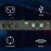 Zasilacz awaryjny Qoltec DO RACK 3KVA 3000W współczynnik mocy 1.0 LCD EPO USB on-LINE (3VA, 3000W, podwójna konwersja online UPS), UPS