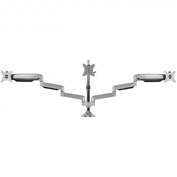 ICY BOX IB-MS505-TI 81,3 cm (32 cale) Biurko Czarny, Srebrny
