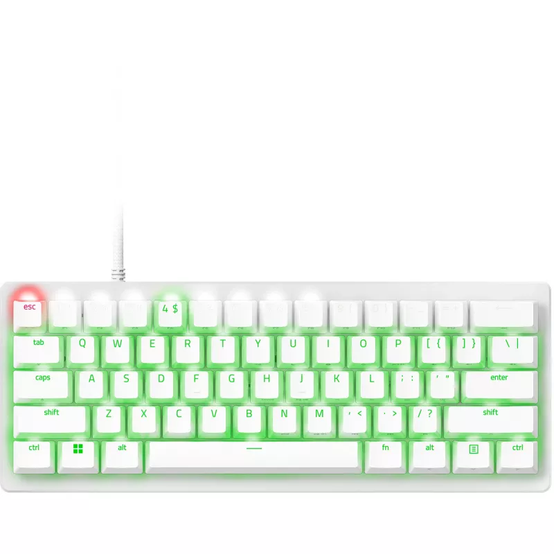 Razer Huntsman V3 Pro Mini - biały - układ niemiecki P - klawiatura - optyczna (RZ03-04992000-R3G1)
