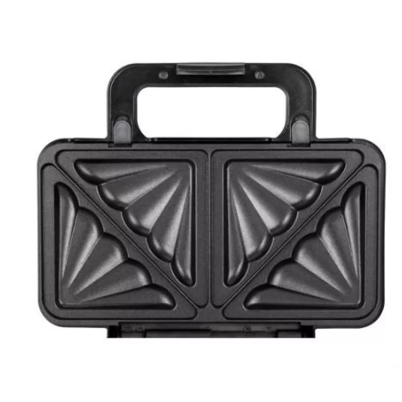 Sandwich maker MPM MPO-43M 3in1 1000W — wielofunkcyjna opiekacz do kanapek, grilla, tostów i gofrów, czarny