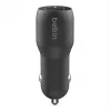 Ładowarka samochodowa Dual USB-A 12W x2 Czarna