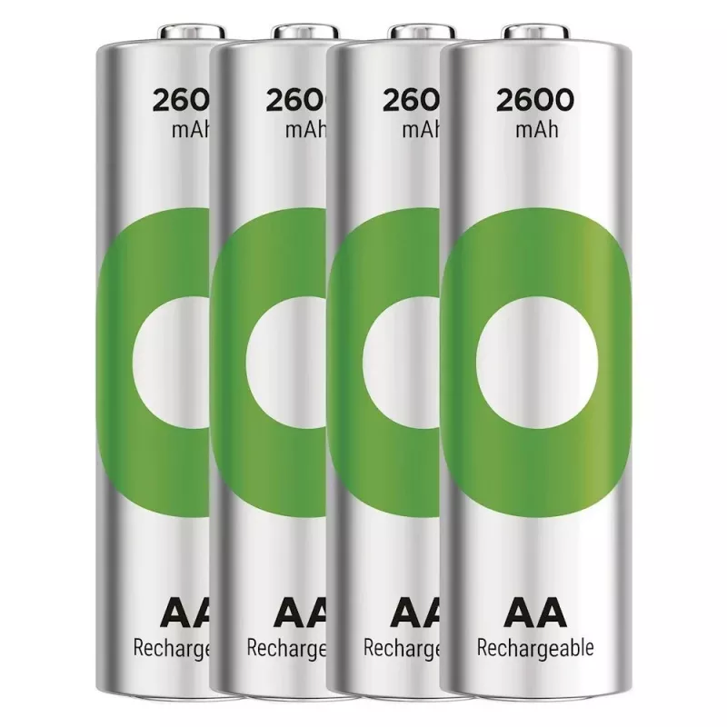 Baterie R6/AA NI-MH 2 600mAh blister 4 szt.