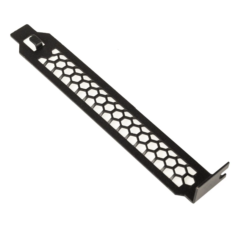 Zaślepki PCI 5 sztuk czarne Kolink KL-PCIE-5 — metalowe zaślepki na sloty rozszerzeń