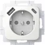 BUSCH JAEGER SCHUKO Gniazdo wtykowe USB-A+C 20 EUCB2USBAC-214 (2CKA002011A6296)