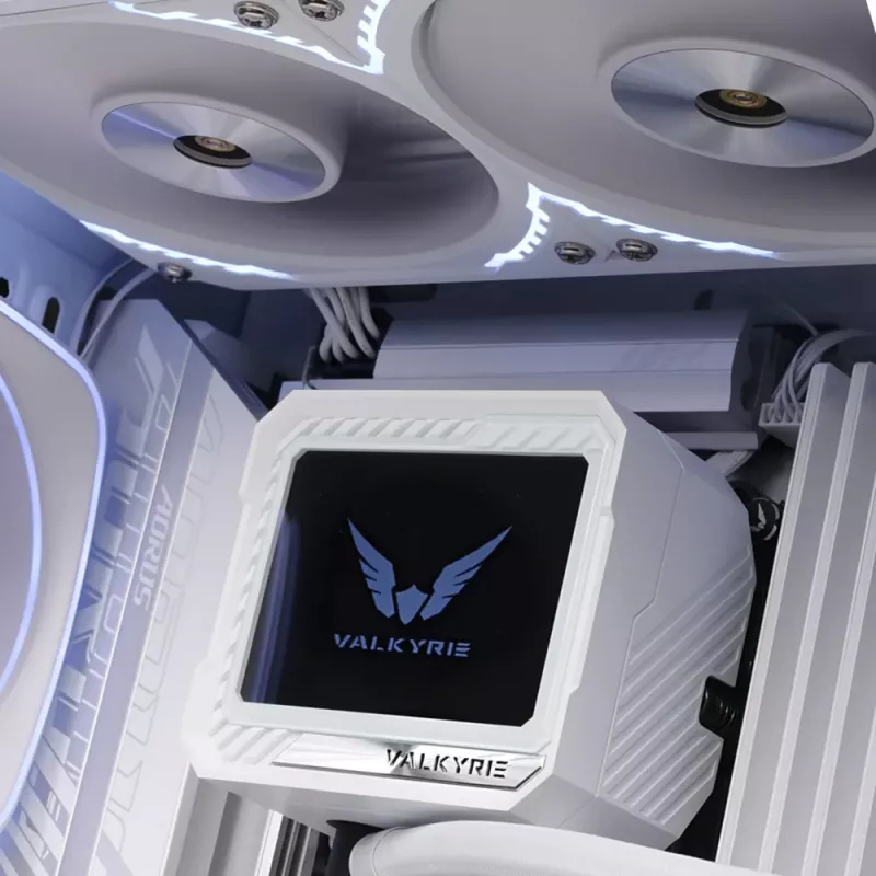 Chłodzenie CPU cieczą Valkyrie VK-AIOV240W 240mm radiator z LCD