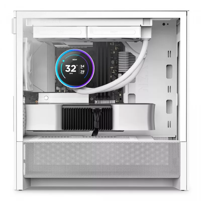 Obudowa PC NZXT H9 H3 Flow Midi Tower Biała