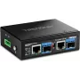 Konwerter mediów sieciowych TRENDnet TI-BF22SFP 1GbE z 2 portami RJ-45 i 2 gniazdami SFP