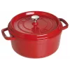 Staub 40509-840-0 żeliwna brytfanna 5,2 l czerwona