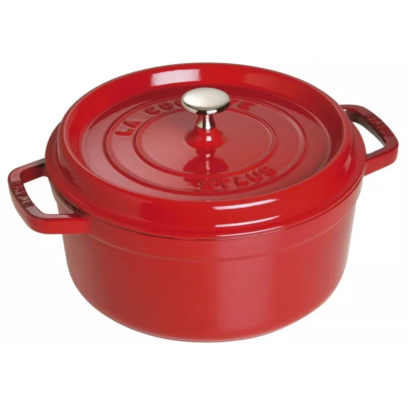 Staub 40509-840-0 żeliwna brytfanna 5,2 l czerwona