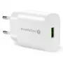 ŁADOWARKA DO TELEFONU 1X USB 18 W QC 3.0 BIAŁA