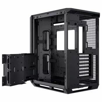 APNX V1-W-BK-v1 Midi Tower Czarny, Drewno