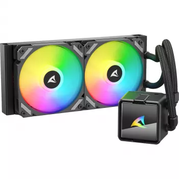 Chłodzenie wodne CPU Sharkoon S50 ARGB, czarne