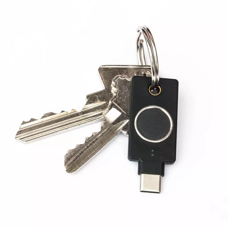 YubiKey C Bio FIDO Edition Yubico Czarny Bezhastowe Uwierzytelnianie