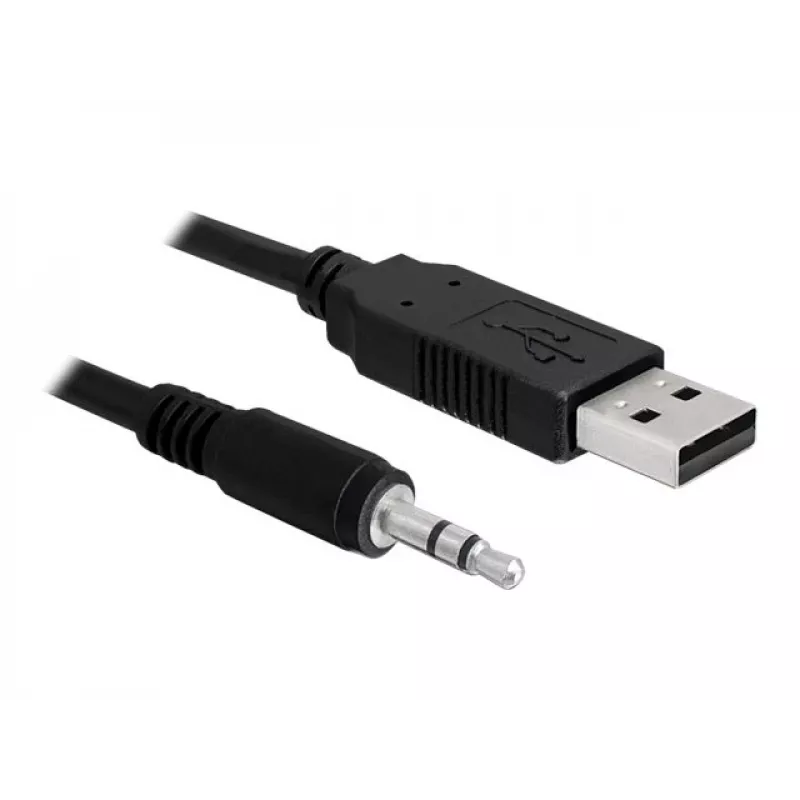 DeLOCK 83115 Konwerter USB 2.0 na Serial TTL z wtykiem jack 3,5 mm, 1,8 m - 5 V