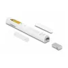 DeLOCK Prezenter USB Laser biały bezprzewodowy nano odbiornik USB RF