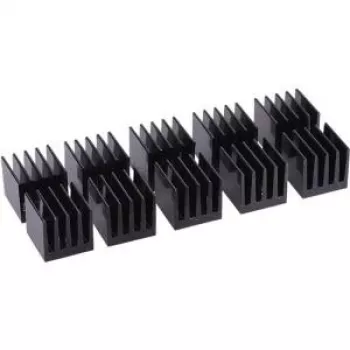 Alphacool GPU RAM aluminiowe radiatory 15x15mm - czarne 10 szt. (17155)