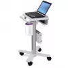Ergotron StyleView Wózek na laptopa, SV10 - Wózek na notebook - medyczny - Metal - Biały, Aluminium - Rozmiar ekranu: do 43,2 cm (do 43,20 cm (17)) (SV10-1100-0)