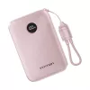 Power bank Vention FKAP0-C 10000 mAh, 2× USB-C + 1× USB-A, 22.5 W, Różowy