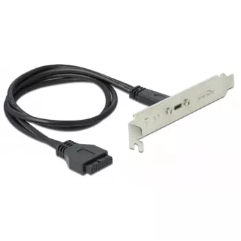 Wspornik szczelinowy DeLOCK 89937 z 1 portem USB Type-C