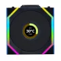 Wentylator Lian Li UNI FAN SL Wireless LCD 120 Czarny 3 szt.