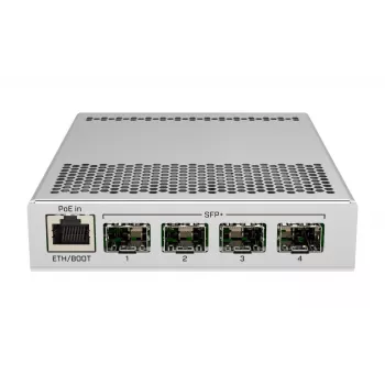 MikroTik | Przełącznik | CRS305-1G-4S+IN | Zarządzany przez WWW | Desktop | 1 Gbps (RJ-45) liczba portów 1 | SFP+ liczba portów 4